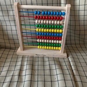Melissa & Doug Wooden Abacus - Multicolor